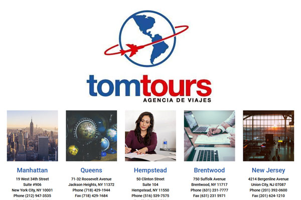 tom tours.com